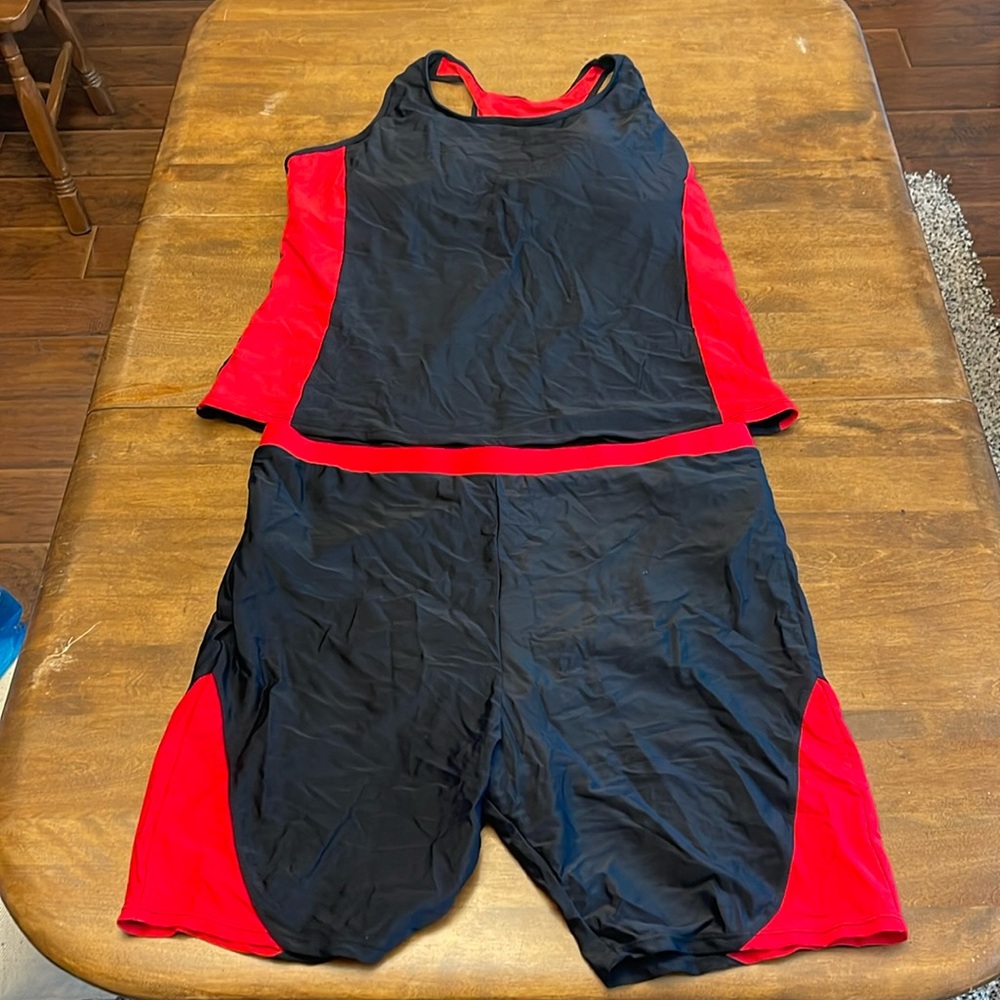 Daci two piece swimsuit (New)- shorts & top